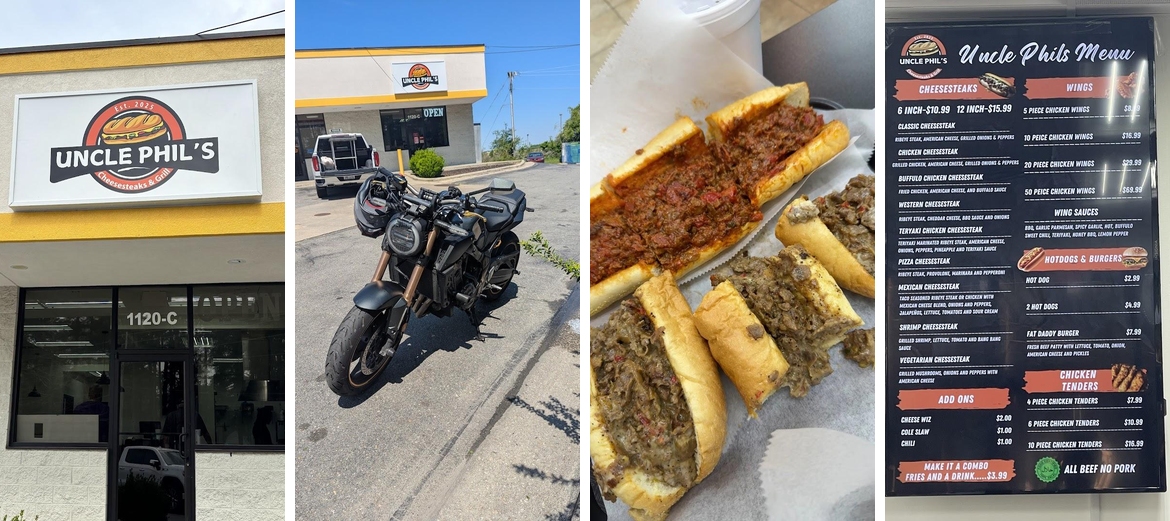 Uncle Phil's Cheesesteaks Menu